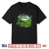 Cool Branches Design Crappie Swimming Professional Aquatic Graphic Shirt