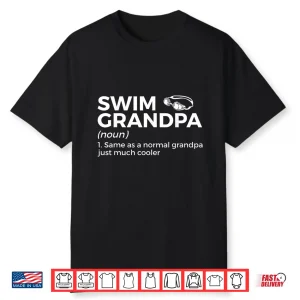 Definition Design Swim Grandpa Swimming Swim Team Identity Shirt