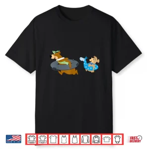 Going Swimming Yogi Bear And Boo Boo Character Graphic Shirt