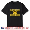 Navy Graphic Michigan Wolverines Swimming And Diving Licensed Shirt