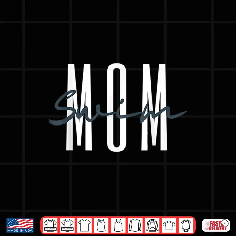 Design Parent Identity Swim Mom Swim Team Swimmers Mother Shirt