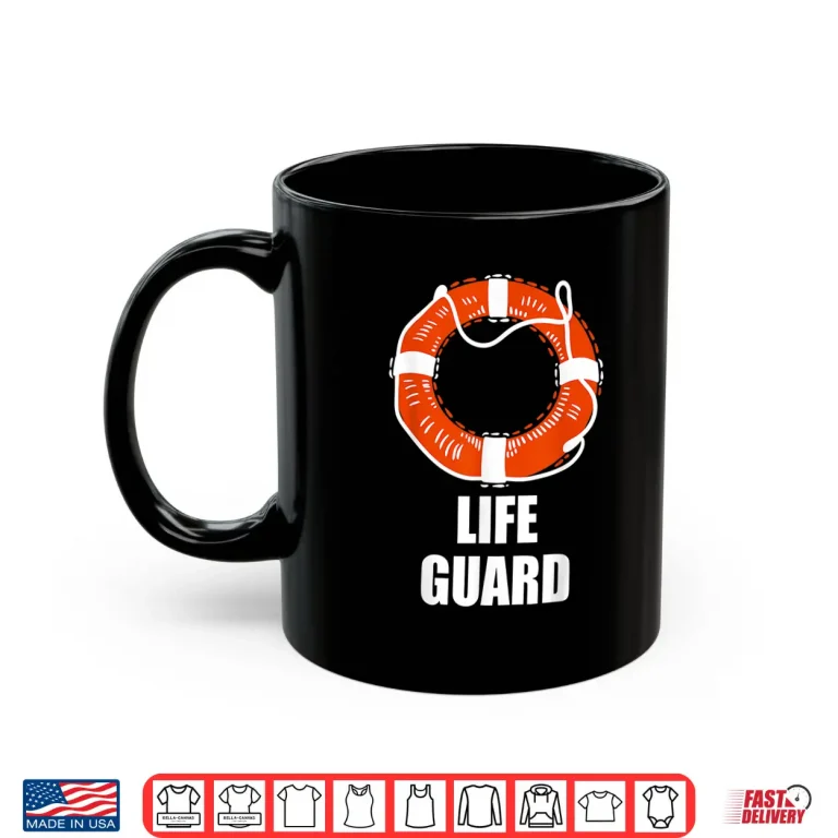 Mug Professional Security Lifebuoy Lifeguard Swimming Float Graphic Shirt