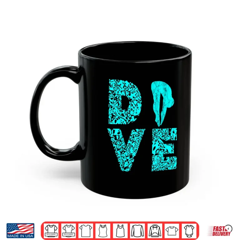Mug Springboard Platform Diver Diving Board Aquatic Professional Shirt