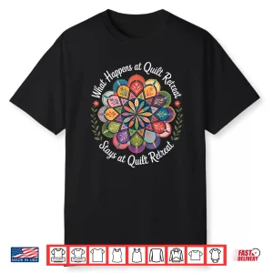 Mandala Art For Quilting Fans And Retreats In Quilting Shirt