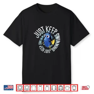 Big Chest Logo Disney Pixar Finding Dory Movie Graphic Shirt
