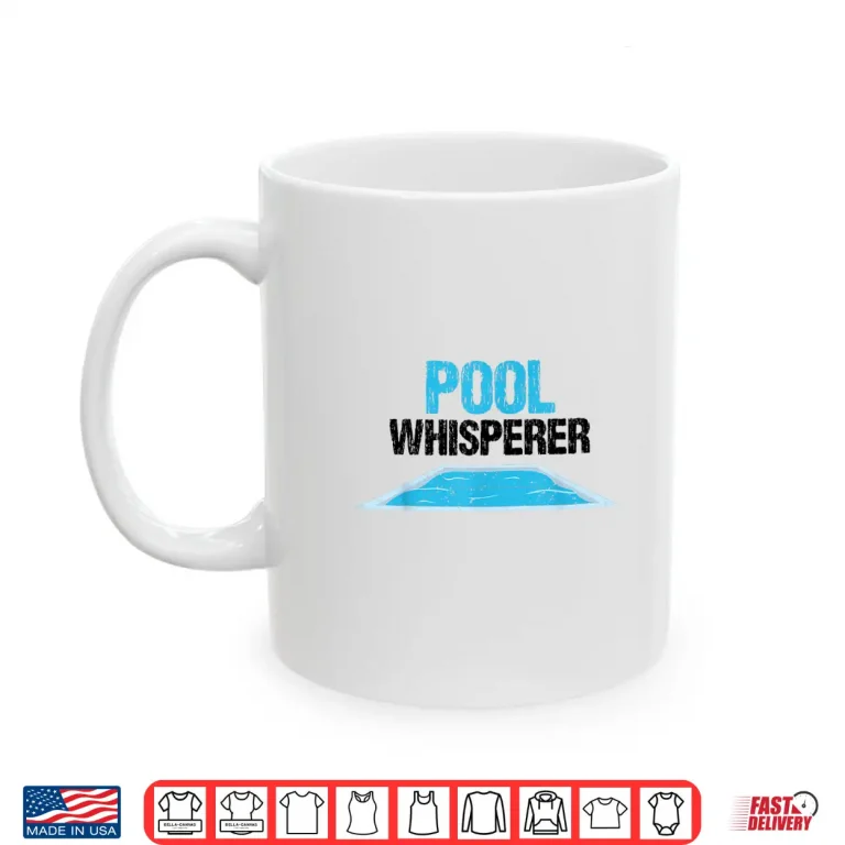Mug Cleaner Professional Pool Guy Swimming Pool Boy Identity Shirt