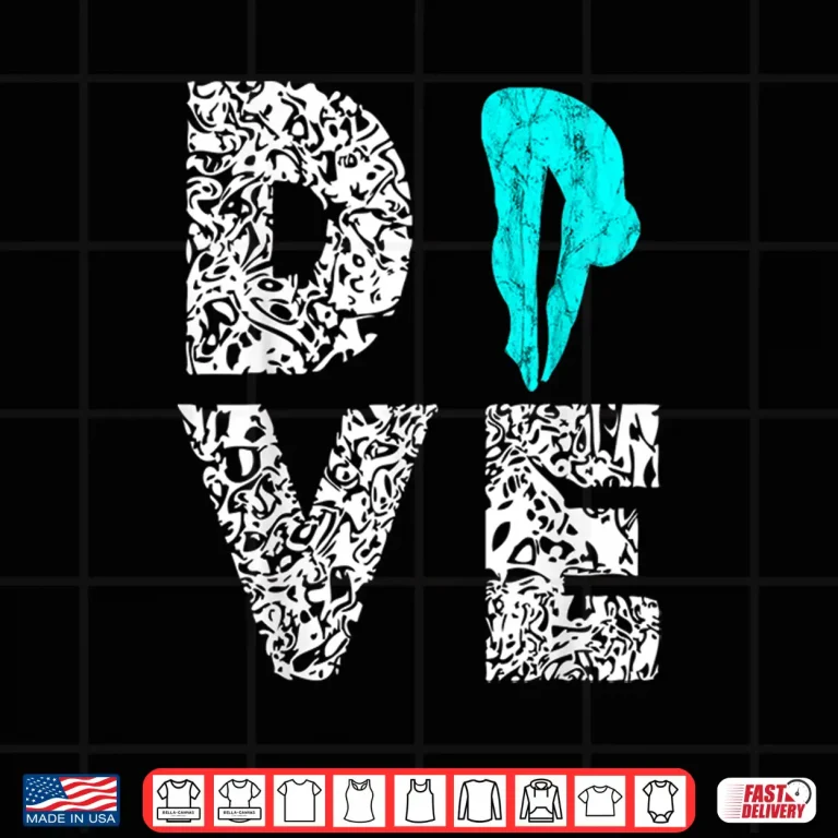 Design Dive Platform Board Springboard Diving Diver Professional Shirt