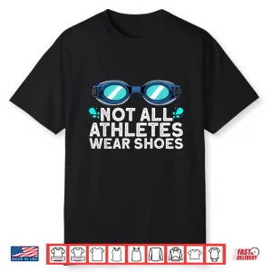 Goggles Design Swimming Swimmer Instructor Professional Modern Shirt