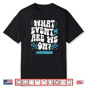 Groovy Parent Identity Swim Mom Swimmer Mother Swimming Mama Shirt
