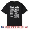 Hourly Rate Repair Pool Guy Swimming Pool Service Shirt
