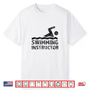 Lesson Instructor Professional Swimming Swim Coach Graphic Shirt