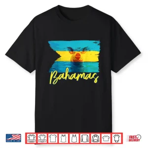 Pig Flag Beach Caribbean Vacation Bahamas Swimming Family Shirt