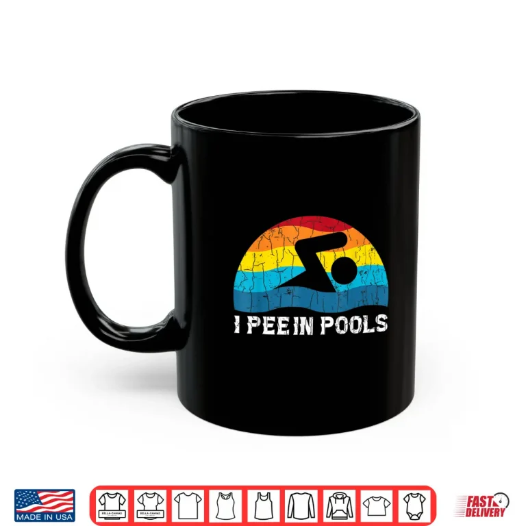 Mug Professional Identity I Pee In Pools Swimmer Swimming Player Shirt
