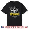 Security Parent Identity Swimming Dad Mermaid Father Graphic Shirt