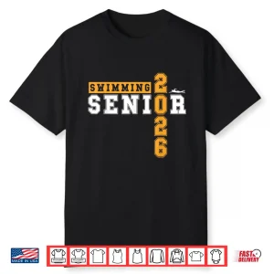 Senior Night Graduation Fifteen Swimming Senior Twenty Twenty Six Shirt
