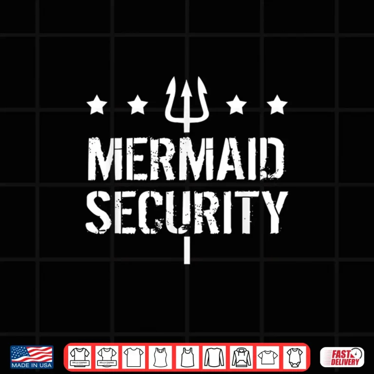Design Security Professional Merman Mermaid Funny Swimming Identity Shirt