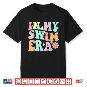 In My Era Professional Swimming Swimmers Retro Groovy Vintage Shirt