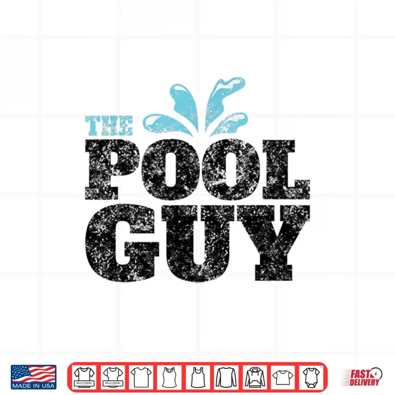 Design Professional For Him The Pool Guy Funny Swimming Vintage Shirt