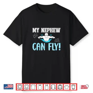 Relative Identity Swim Aunt Proud Swimming Swimmer Auntie Shirt