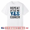 Repeat Yes Swim Coach Professional Swimming Instructor Graphic Shirt