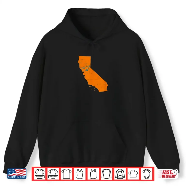 Hoodie San Jose Region California Shark Swimming Professional Graphic Shirt