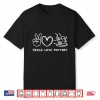 Peace Love Pottery Pottery Lover Ceramics Artist Retro Vintage Shirt
