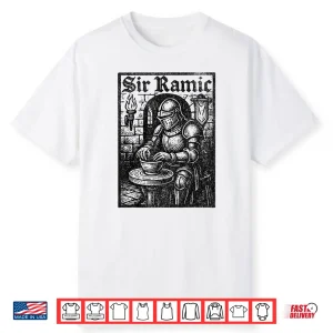 Professional Humor Sir Ramic Pottery Modern Graphic Statement Shirt