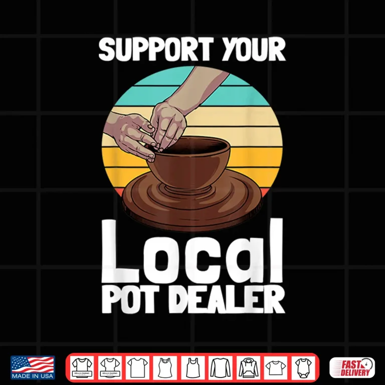 Design Professional Gift Pot Dealer Pottery Artists Modern Humor Shirt