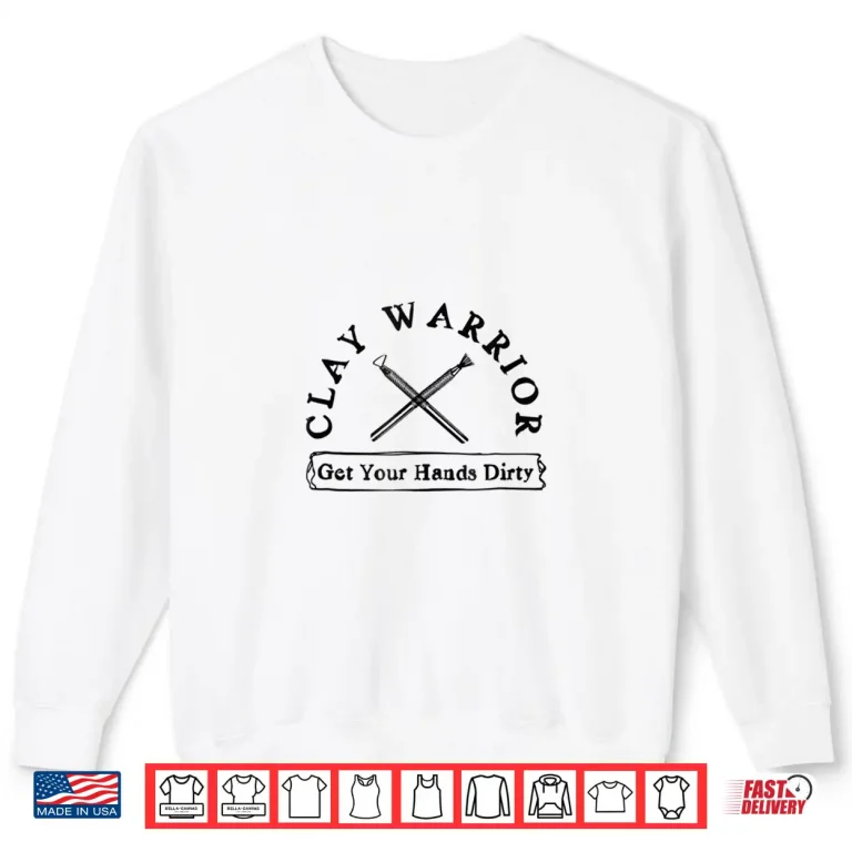 Sweatshirt Professional Identity Clay Warrior Pottery Modern Graphic Apparel Shirt