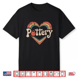 Professional Minimalist Pottery Modern Graphic Aesthetic Apparel Shirt