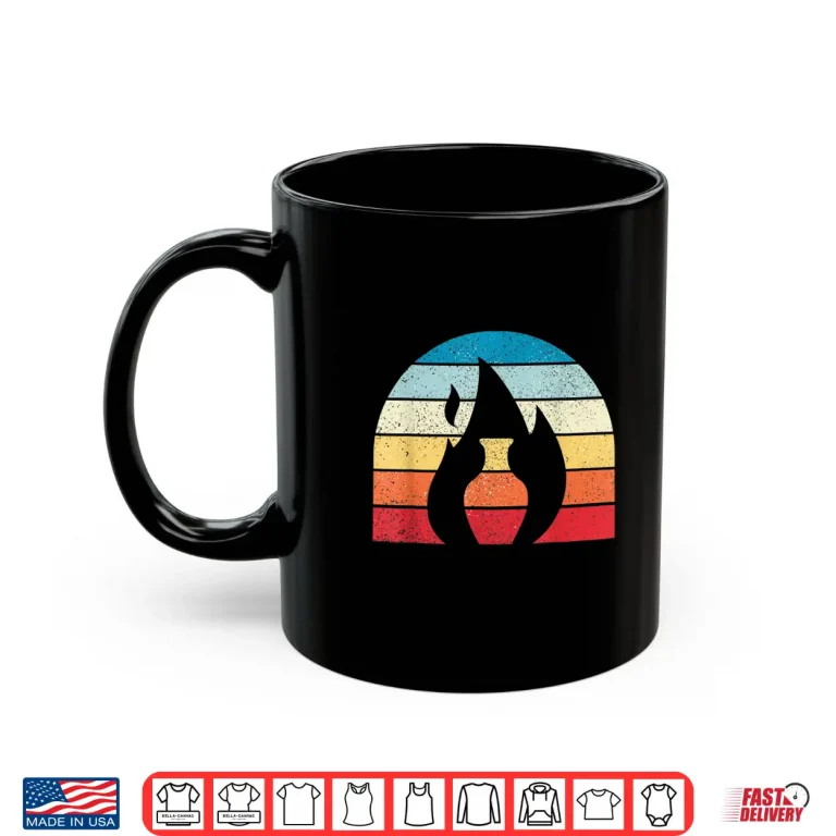 Mug Retro Kiln Design Pottery Ceramic Artist Potter Ceramicist Shirt