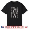 Wedge Throw Trim Bisque Glaze Fire Pottery Ceramics Meme Shirt