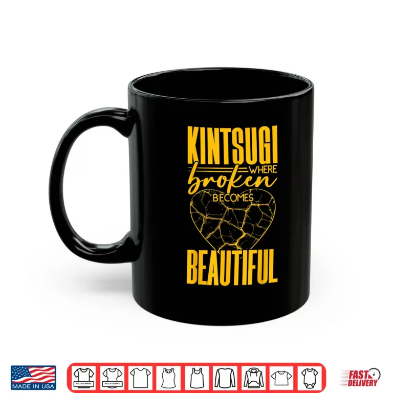 Mug Imperfect Japanese Art Kintsugi Kintsukuroi Pottery Professional Shirt