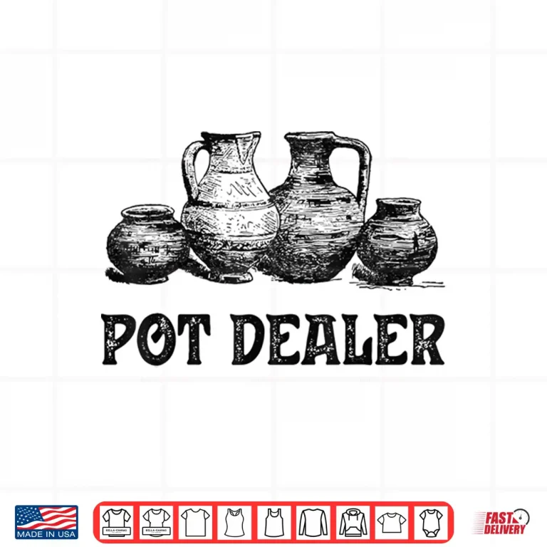 Design Pot Dealer Professional Potter Clay Ceramic Artist Modern Humor Shirt
