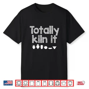Professional Gift Ceramic Pottery Kiln Modern Graphic Apparel Shirt