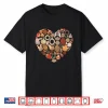 Professional Minimalist Pottery Ceramics Artist Heart Graphic Shirt