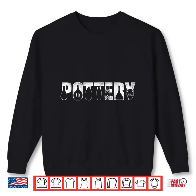 Sweatshirt Professional Minimalist Pottery Ceramics Artist Modern Graphic Shirt