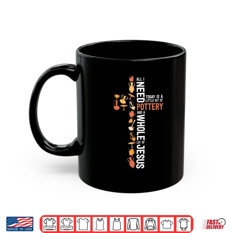 Mug Faith Christian Ceramic Artist Jesus and Pottery Professional Shirt