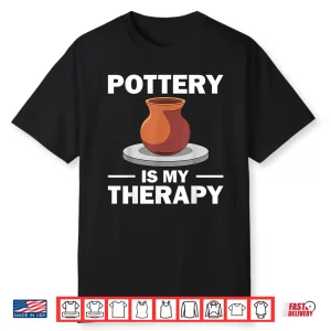 Professional Art Pottery Artist Pottery Maker Modern Graphic Apparel Shirt
