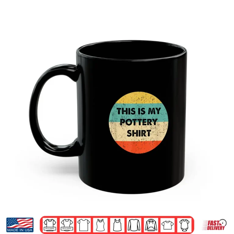 Mug Professional Minimalist This Is My Pottery Shirt Modern Statement Shirt