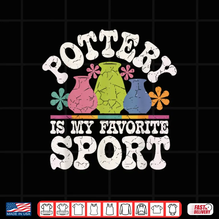 Design Professional Sport Pottery Modern Humor Funny Statement Shirt
