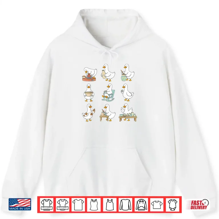 Hoodie Clay Whisperer Pot Dealer Silly Goose Making Pottery Humor Shirt