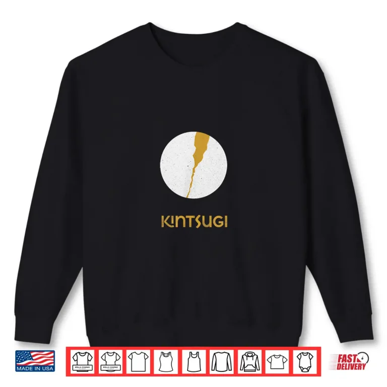 Sweatshirt Japanese Repair Kintsugi Pottery Ceramics Professional Art Shirt
