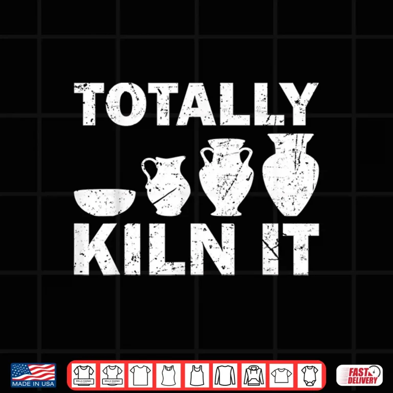 Design Professional Gift Ceramic Pottery Kiln Modern Humor Funny Shirt