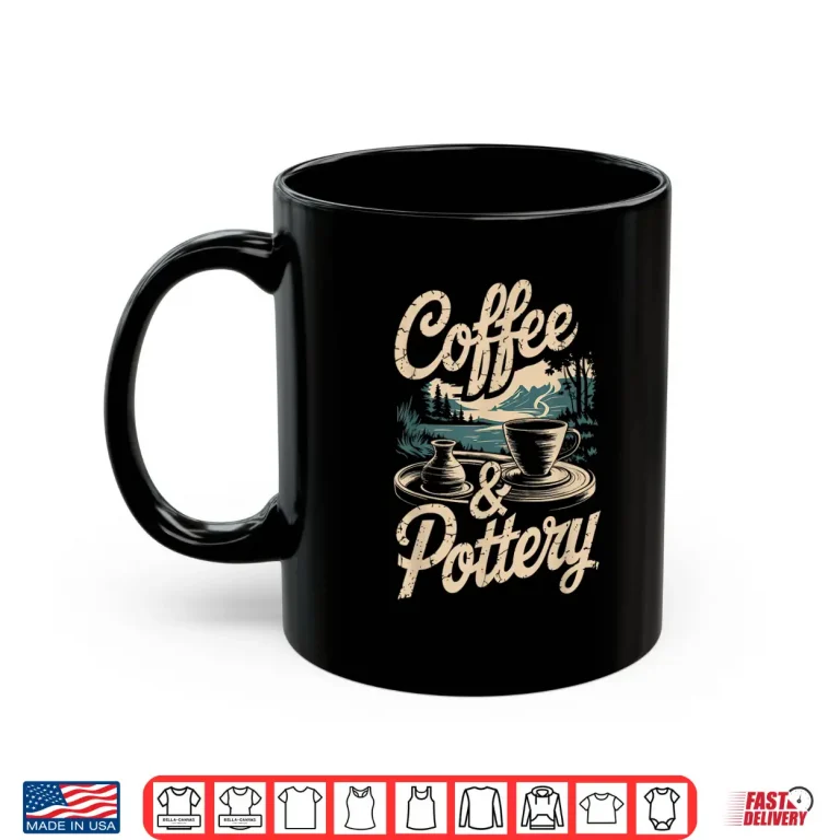Mug Professional Minimalist Coffee and Pottery Modern Aesthetic Graphic Shirt