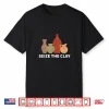Professional Minimalist Seize The Clay Pottery Modern Graphic Shirt