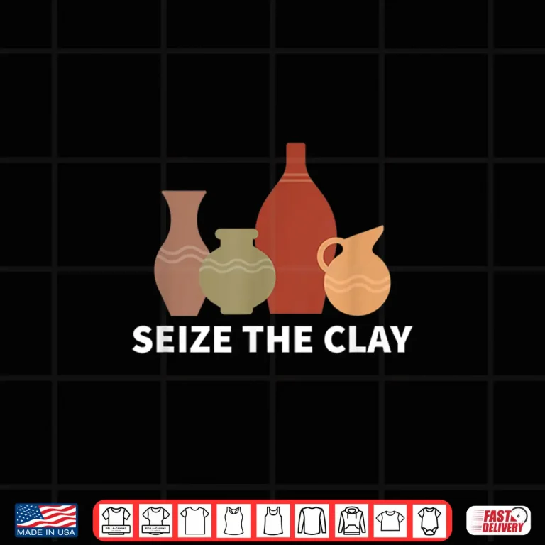 Design Professional Minimalist Seize The Clay Pottery Modern Graphic Shirt