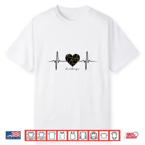 Heartbeat Pulse Kintsugi Japanese Pottery Repair Art Lover Shirt