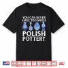 Professional Aesthetic Polish Pottery Modern Graphic Statement Shirt