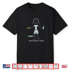 Professional Design Pottery Ceramic Gifts Modern Graphic Apparel Shirt